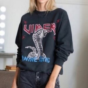 ANINE BING JACI VIPER SWEATSHIRT